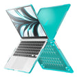 For MacBook Air 13.6 inch A2681 2022 Translucent Laptop Protective Case(Light Blue) - MacBook Air Cases by PMC TechLife | Online Shopping South Africa | PMC TechLife