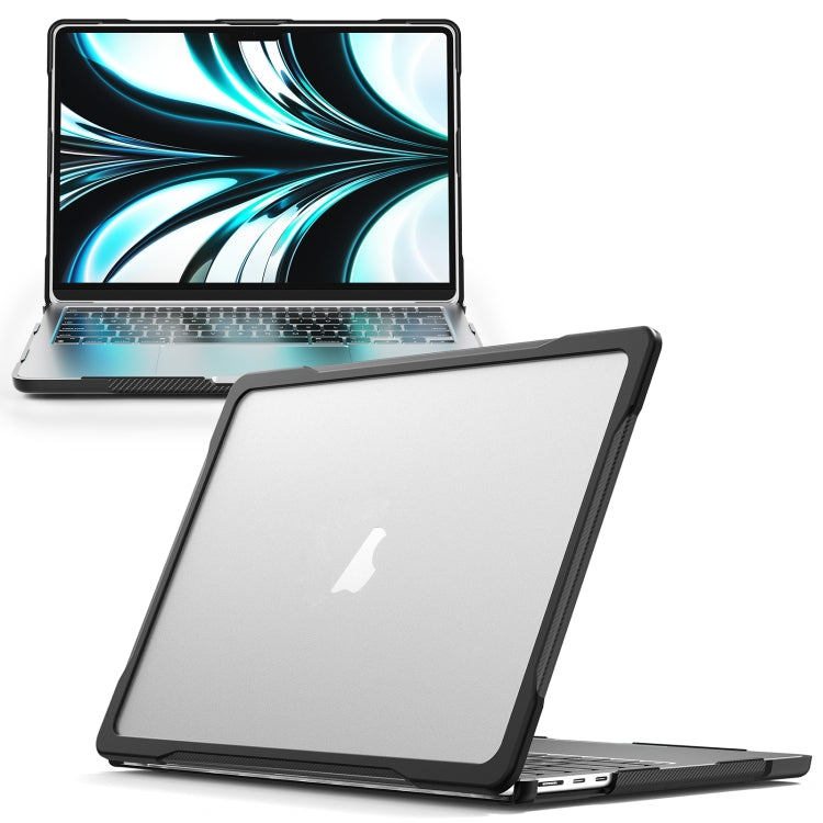 For MacBook Air 13.6 inch A2681 2022 Translucent Laptop Protective Case(Transparent)