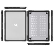 For MacBook Air 13.6 inch A2681 2022 Translucent Laptop Protective Case(Transparent)