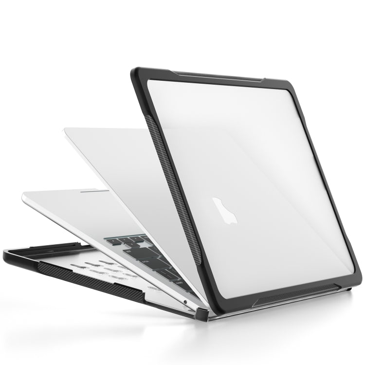 For MacBook Air 13.6 inch A2681 2022 Translucent Laptop Protective Case(Transparent)