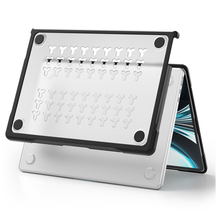For MacBook Air 13.6 inch A2681 2022 Translucent Laptop Protective Case(Transparent)