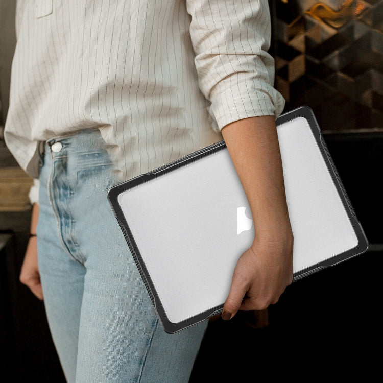 For MacBook Air 13.6 inch A2681 2022 Translucent Laptop Protective Case(Transparent)