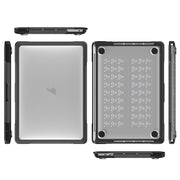 For MacBook Pro 13.3 inch A2338 Translucent Laptop Protective Case(Transparent)