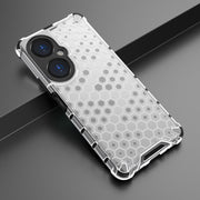For Huawei nova 11i Shockproof Honeycomb PC + TPU Phone Case(White)