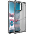 For Motorola Edge 40 Neo imak Shockproof Airbag TPU Phone Case(Transparent Black) - Motorola Cases by imak | Online Shopping South Africa | PMC TechLife | Buy Now Pay Later Mobicred