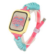 For Apple Watch 3 42mm Twist Knotted Nylon Watch Band(Mint Green Rose Red) - Watch Bands by PMC TechLife | Online Shopping South Africa | PMC TechLife
