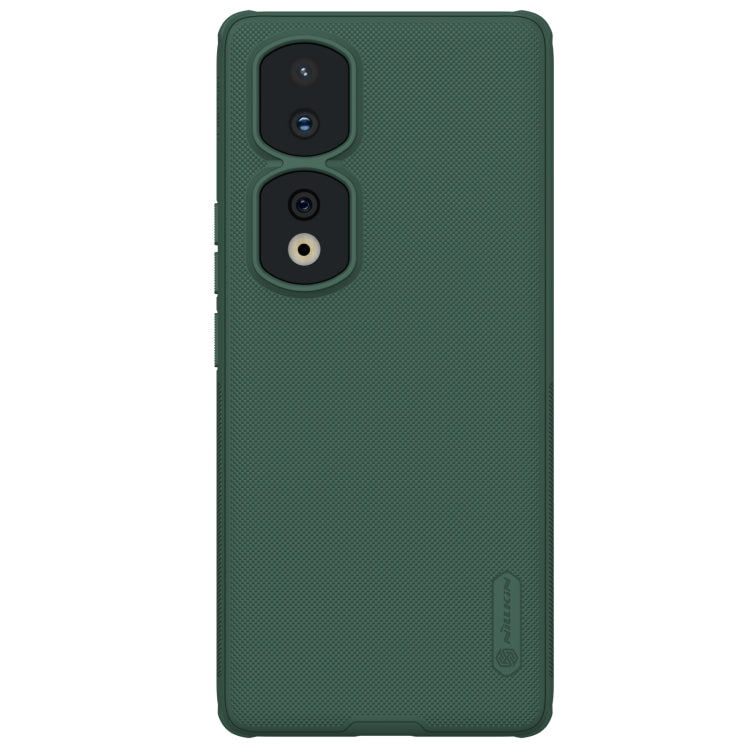 For Honor 90 Pro NILLKIN Frosted Shield Pro PC + TPU Phone Case(Green)