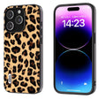 For iPhone 15 Pro ABEEL Black Edge Leopard Phone Case(Leopard Print) - free shipping - PMC TechLife - Order now!