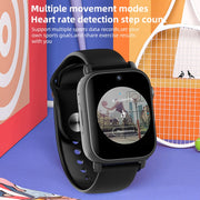 UNIWA X1S 1.9 inch IP67 Water-resistant 4G Android 8.1 Dual Cameras Smart Watch Support Temperature Measurement, Specification:1G+8G(White)