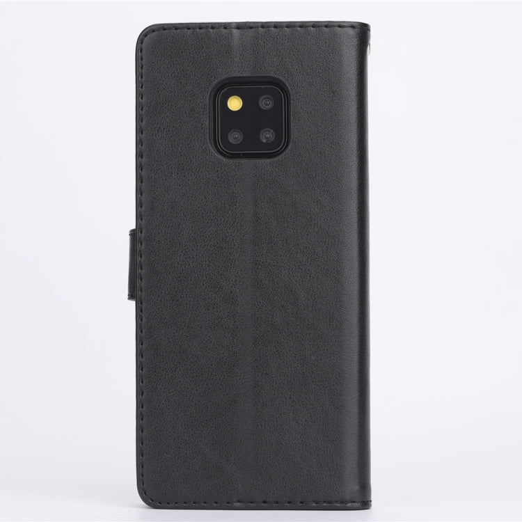 For Huawei Mate 20 Pro AZNS Sheepskin Texture Horizontal Flip Leather Case with Holder & Card Slots & Wallet(Black)