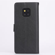 For Huawei Mate 20 Pro AZNS Sheepskin Texture Horizontal Flip Leather Case with Holder & Card Slots & Wallet(Black)