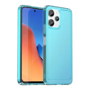 For Xiaomi Redmi 12 Candy Series TPU Phone Case(Transparent Blue)