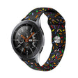 Compatible with Garmin Venu / SQ / SQ2 / Venu 2 Plus 20mm Sports Rainbow Dots Silicone Watch Band(Black) - free shipping - PMC TechLife - Order now!