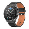 KT62 1.36 inch TFT Round Screen Smart Watch Supports Bluetooth Call/Blood Oxygen Monitoring, Strap:Leather Strap(Black) - Smart Watches by PMC TechLife | Online Shopping South Africa | PMC TechLife