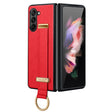 For Samsung Galaxy Z Fold5 SULADA PC + Leather Texture Skin Feel Shockproof Phone Case(Red) - free shipping - PMC TechLife - Order now!