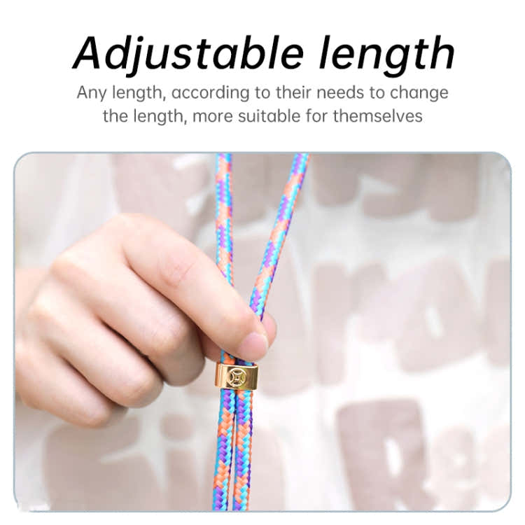 SULADA Multifunctional Universal Mobile Phone Love Lanyard(Green Black)