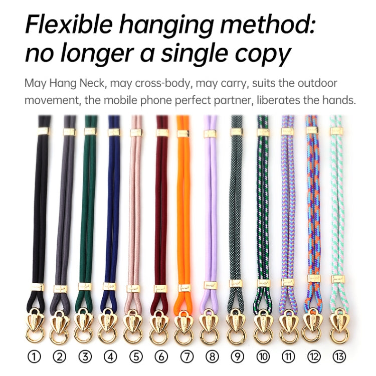 SULADA Multifunctional Universal Mobile Phone Love Lanyard(Green Black)