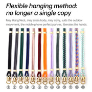 SULADA Multifunctional Universal Mobile Phone Love Lanyard(Green Black)
