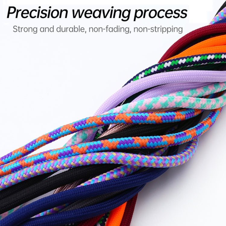 SULADA Multifunctional Universal Mobile Phone Wrist Lanyard(Purple Braid)