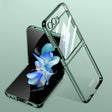 For Samsung Galaxy Z Flip5 GKK Integrated Electroplating Full Coverage Phone Case(Green) - free shipping - PMC TechLife - Order now!