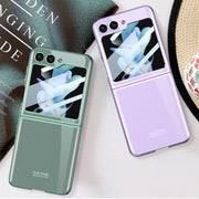 For Samsung Galaxy Z Flip5 GKK Integrated Electroplating Full Coverage Phone Case(Green)