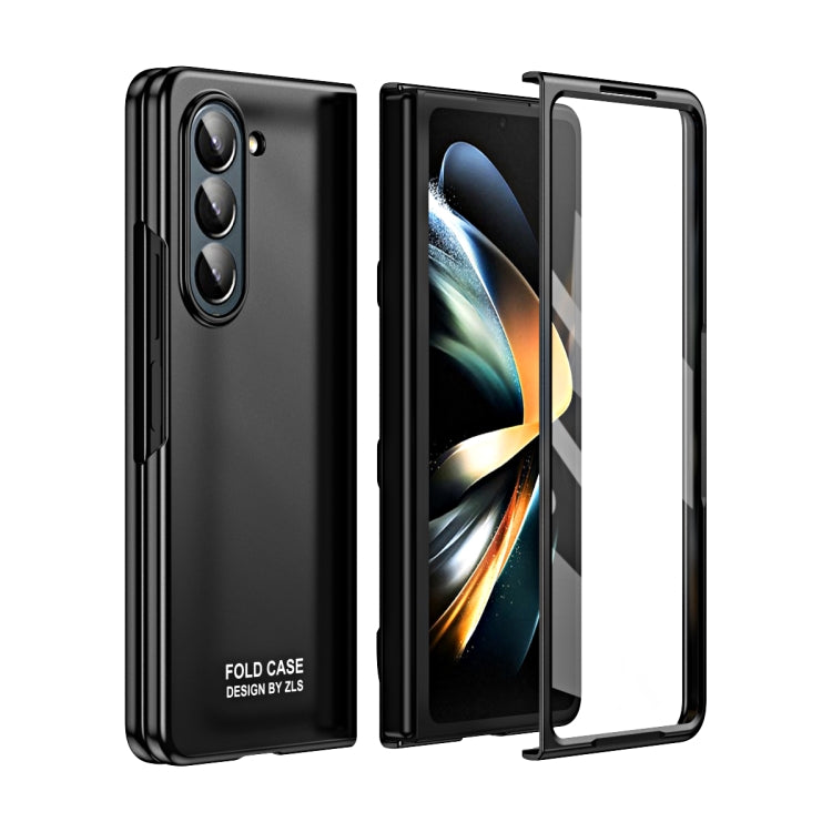 For Samsung Galaxy Z Fold5 5G Integrated AG Matte Folding Phone Case(Black)