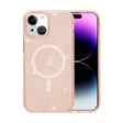 For iPhone 15 Plus Terminator Style Glitter Powder MagSafe Magnetic Phone Case(Gold) - free shipping - PMC TechLife - Order now!
