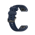 Compatible with Garmin Fenix 7S Pro 42mm Pure Color Silicone Watch Band(Blue) - Watch Bands by PMC TechLife | Online Shopping South Africa | PMC TechLife | Buy Now Pay Later Mobicred