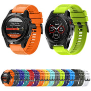 Compatible with Garmin Epix Pro 42mm Silicone Replacement Watch Band(White)