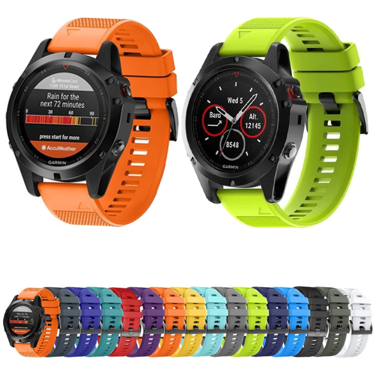 Compatible with Garmin Epix Pro 42mm Silicone Replacement Watch Band(Red)