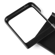For Motorola Razr 40 Ultra PC Frosted Shockproof Protective Phone Case(Black)