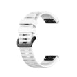 Compatible with Garmin Instinct 2X Solar Sports Silicone Watch Band(White) - Watch Bands by PMC TechLife | Online Shopping South Africa | PMC TechLife | Buy Now Pay Later Mobicred