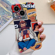 For iPhone 14 Painted Pattern Precise Hole PC Phone Case(Vacationer) - iPhone 14 Cases by PMC TechLife | Online Shopping South Africa | PMC TechLife