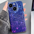 For iPhone 14 Painted Pattern Precise Hole PC Phone Case(Red Blue Graffiti) - iPhone 14 Cases by PMC TechLife | Online Shopping South Africa | PMC TechLife
