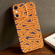 For iPhone XS Max Painted Pattern Precise Hole PC Phone Case(Orange Label) - More iPhone Cases by PMC TechLife | Online Shopping South Africa | PMC TechLife