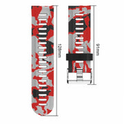 Compatible with Garmin Enduro 2 Camouflage Printed Silicone Watch Band(Black+Digital Camouflage)