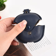 For Samsung Galaxy Buds Live / Pro Leather TWS Earphone Protective Case with Hook(Black)