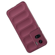 For Honor 90 Lite Magic Shield TPU + Flannel Phone Case(Black)