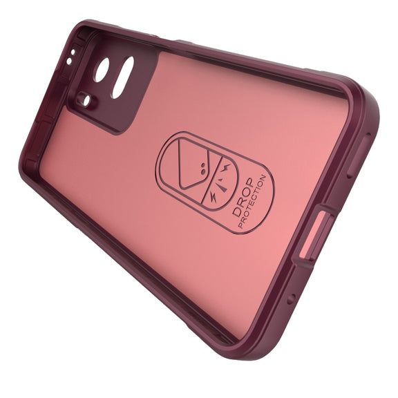 For Honor 90 Lite Magic Shield TPU + Flannel Phone Case(Black)