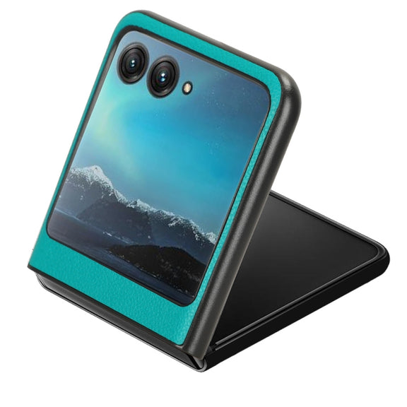 For Motorola Moto Razr 40 Ultra Litchi Texture Card Slot Phone Case(Green)