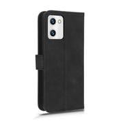 For UMIDIGI C2 / C1 / C1 Max Skin Feel Magnetic Flip Leather Phone Case(Black)