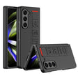 For Samsung Galaxy Z Fold5 5G GKK Ultra-thin Wristband Shockproof Phone Case with Holder(Carbon Fiber) - Galaxy Z Fold5 Cases by GKK | Online Shopping South Africa | PMC TechLife | Buy Now Pay Later Mobicred