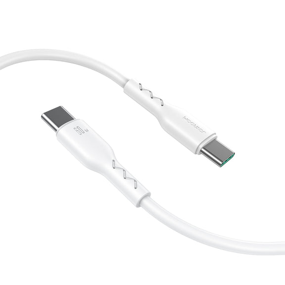 JOYROOM SA26-CC3 Flash Charge Series 60W USB-C / Type-C to USB-C / Type-C Fast Charging Data Cable, Cable Length:1m(Black)
