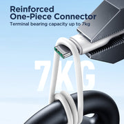 JOYROOM SA26-CC3 Flash Charge Series 60W USB-C / Type-C to USB-C / Type-C Fast Charging Data Cable, Cable Length:1m(Black)