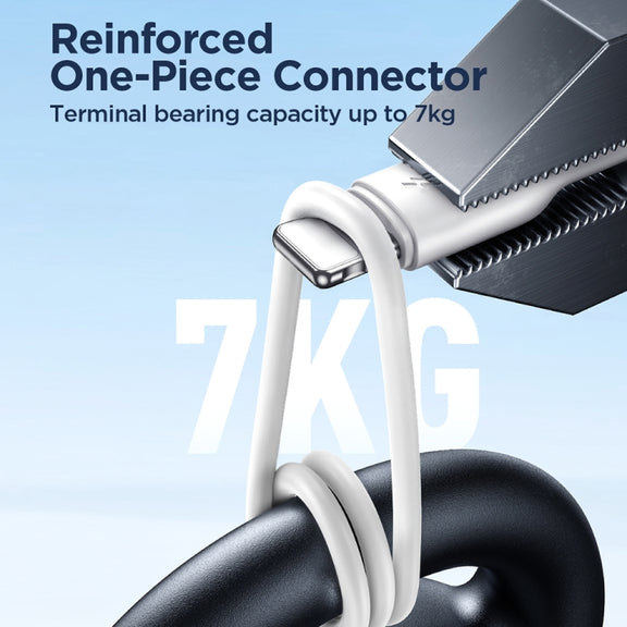 JOYROOM SA26-AL3 Flash Charge Series 3A USB to 8 Pin Fast Charging Data Cable, Cable Length:1m(Black)