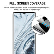 For Xiaomi Mi Note 10 Lite 25 PCS 3D Curved Edge Full Screen Tempered Glass Film(Black)