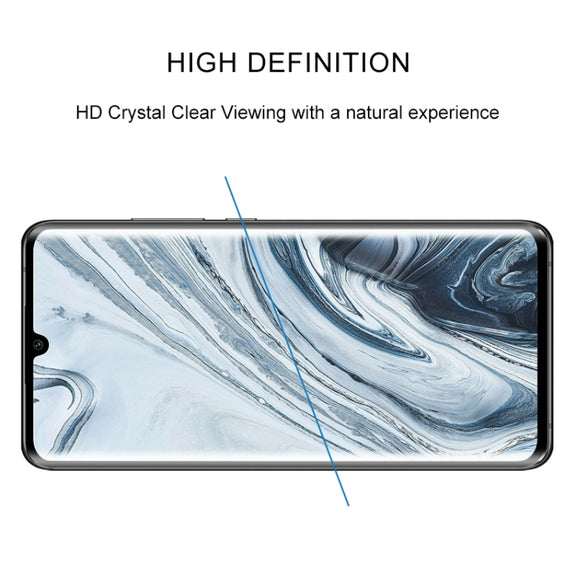 For Xiaomi Mi Note 10 Lite 25 PCS 3D Curved Edge Full Screen Tempered Glass Film(Black)
