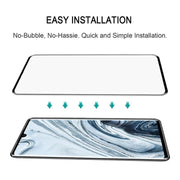 For Xiaomi Mi Note 10 Lite 25 PCS 3D Curved Edge Full Screen Tempered Glass Film(Black)