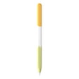 For Apple Pencil 1 LOVE MEI Rainbow Liquid Silicone Protective Pen Case(Yellow) - Pencil Accessories by LOVE MEI | Online Shopping South Africa | PMC TechLife | Buy Now Pay Later Mobicred