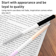 For Apple Pencil 1 LOVE MEI Rainbow Liquid Silicone Protective Pen Case(Purple)